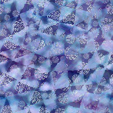 Suluboya mürekkep kanayan kumaş dokusu örneği