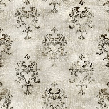 Tan ve deniz mavisi aşınmış dağınık, pürüzsüz desen