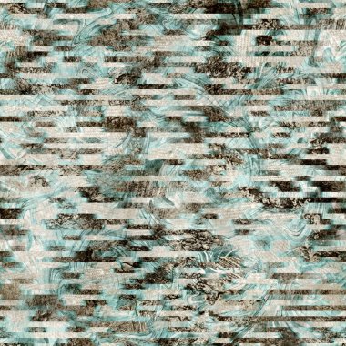 Tan ve deniz mavisi aşınmış dağınık, pürüzsüz desen