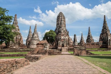 Tayland 'daki Ayutthaya Tarihi Parkı.