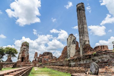Tayland 'daki Ayutthaya Tarihi Parkı.