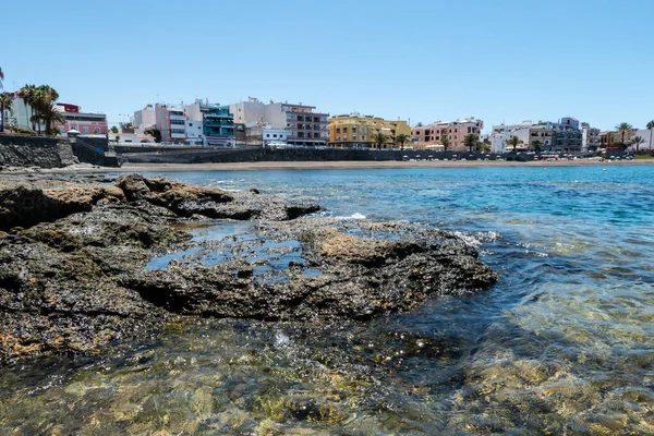 Stranden Arguineguin Gran Canaria Kanarieöarna Spanien — Stockfoto