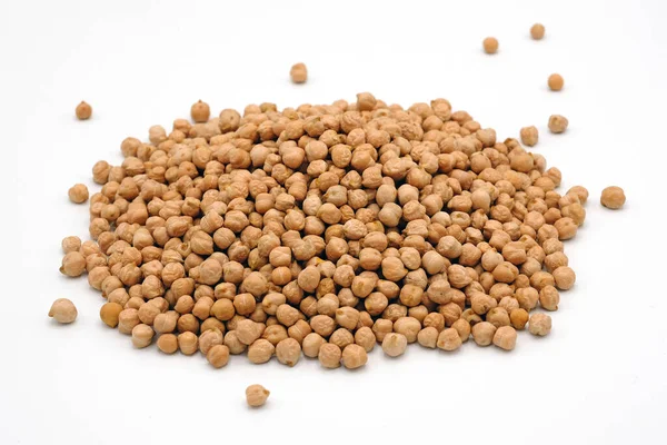 Chickpea on a white background isolated picture — Stock Photo, Image