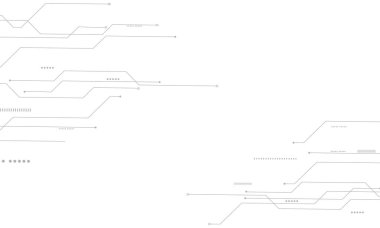 soyut doku arka plan beyaz ve gri teknoloji geometrik teknoloji modern tasarım konsepti.
