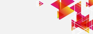 Soyut geometrik kalıp ve arkaplan. Başlık veya afiş tasarımı.