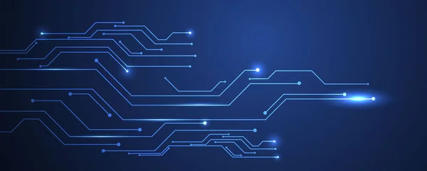 soyut mavi teknoloji iletişim konsepti vektör arkaplanı