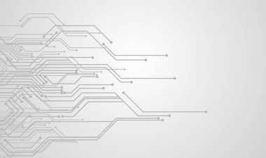 soyut doku arka plan beyaz ve gri teknoloji geometrik teknoloji modern tasarım konsepti.