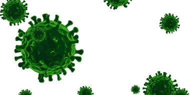 Coronavirus ya da Corona virüsü konsepti. covid-19