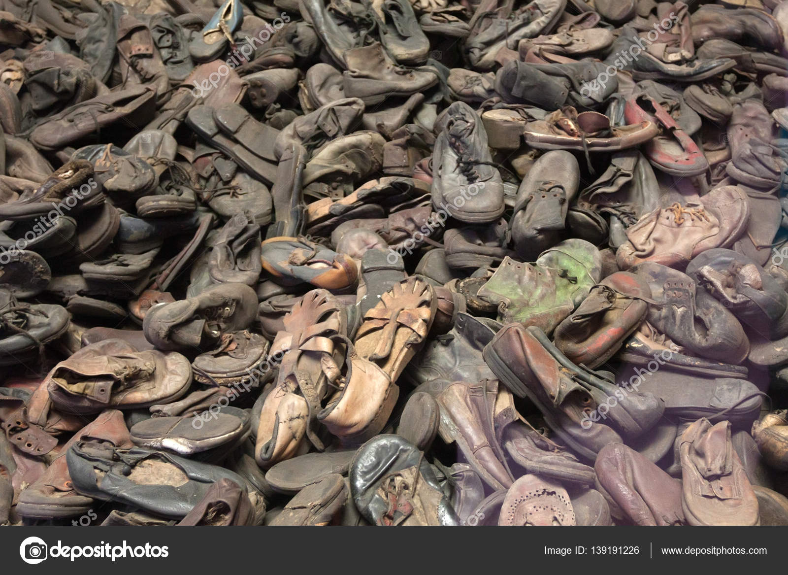 Auschwitz Concentration Camp Stock Editorial Photo