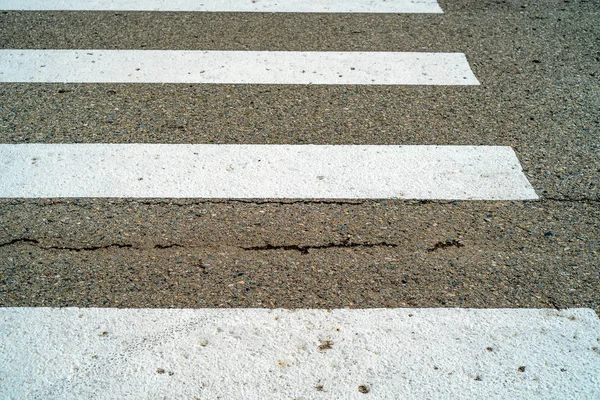 Zebra pedestrian crossing — Stock Photo, Image