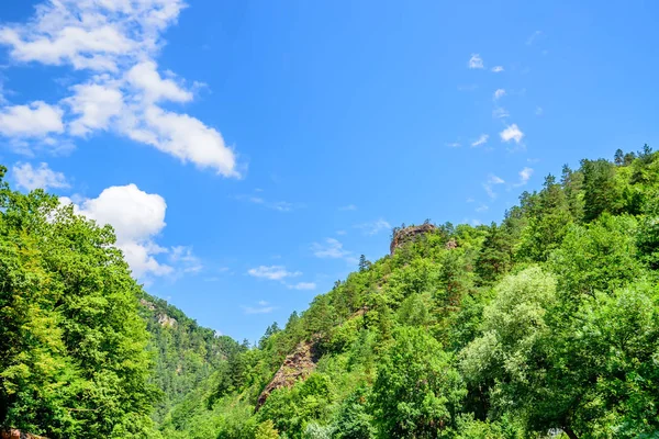 Festői kilátással a hegyi rétek — Stock Fotó