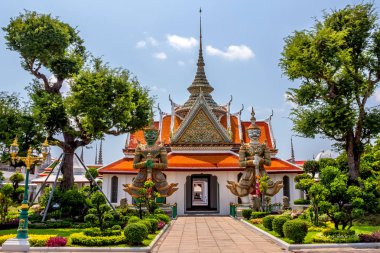 Bangkok güzel Budist tapınağı