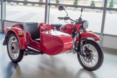 Sochi, Rusya Federasyonu - 23 Nisan 2017 motosiklet Ural