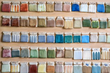 Seramik boya örnekleri duvar