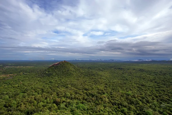 Vista aérea del bosque tropical de Sri Lanka — Foto de Stock