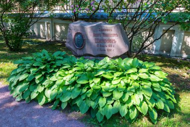St.Petersburg, Rusya - Haziran, 2015: Shishkin mezar
