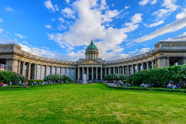 Αγία Πετρούπολη, Ρωσία - Ιουνίου 2015: Καθεδρικός Ναός Kazan — Φωτογραφία Αρχείου