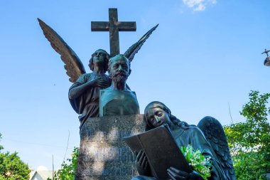 St.Petersburg, Rusya - Haziran, 2015: Thaikovsky mezar