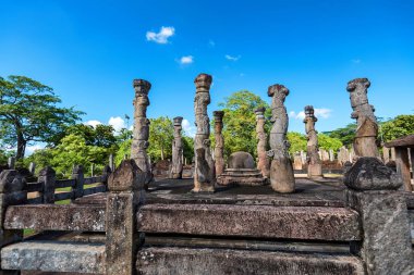 Nissanka Lata Mandapaya Polonnaruwa içinde kalıntıları