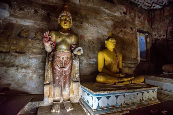 Állandó Buddha Dambulla képe — Stock Fotó