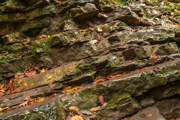 Sedimental rock view — Stock Photo, Image