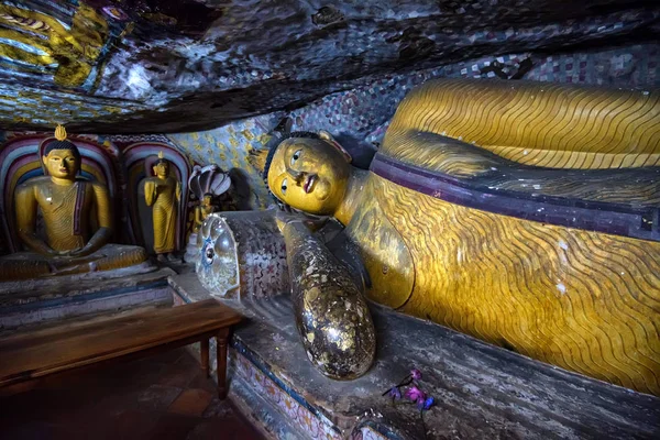 A már eltávozott mesterektől vagy Parinibbana Buddha kép — Stock Fotó