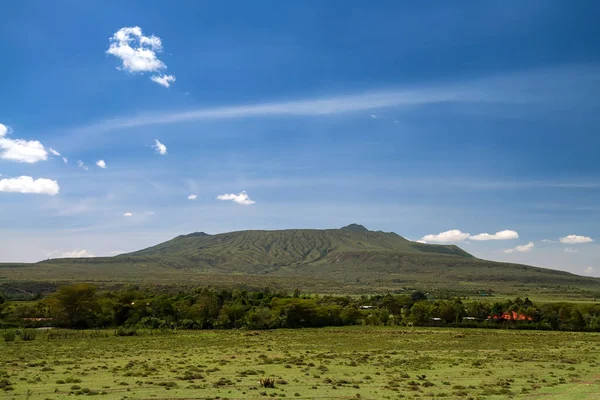 African scenic rural view in Kenya — Stock Photo, Image