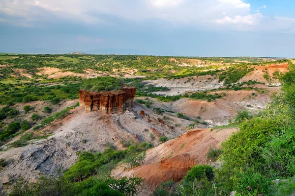 Olduvai'a Gorge doğal görünümünü