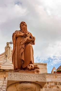 St Jerome Bethlehem heykeli