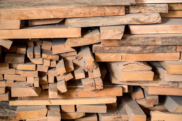 製材所の木の木材 — ストック写真