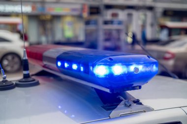 Polis arabası çatı monte lightbar