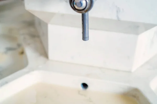 Close up tap of well-room faucet — Stock Photo, Image