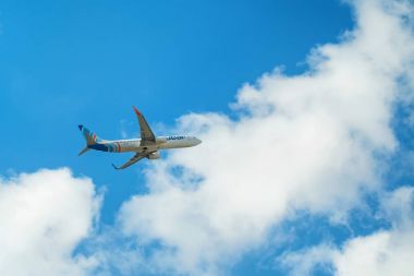 Dubai, Birleşik Arap Emirlikleri - Aralık, 2016: Boeing 737-800