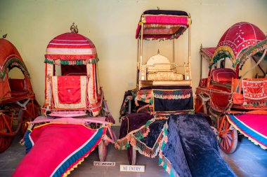 Renkli maharajas antrenörler Jaipur Sarayı