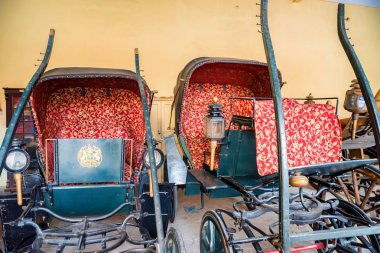Renkli maharajas antrenörler Jaipur Sarayı