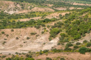 Olduvai'a Gorge doğal görünümünü