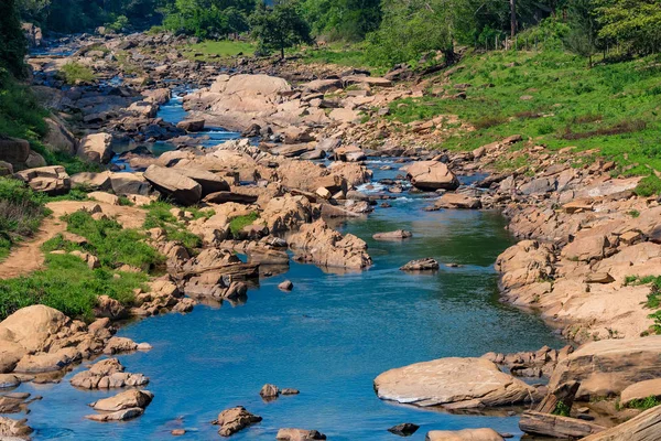 Краєвид річки у джунглях Шрі-Ланки — стокове фото