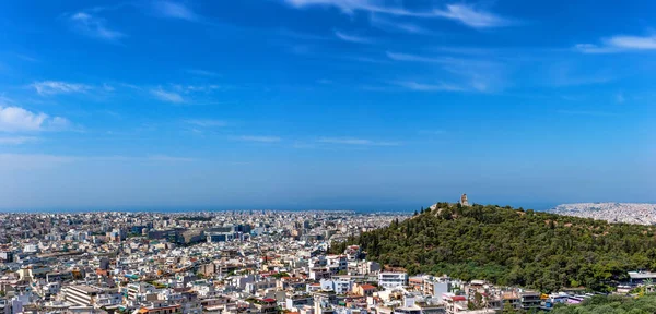 Mooi panorama van Athene in Griekenland — Stockfoto