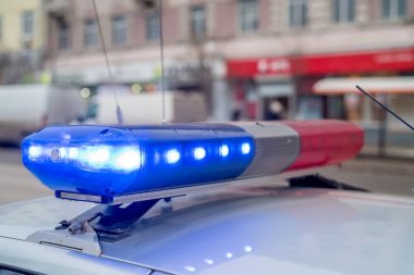 Polis arabası çatı monte lightbar