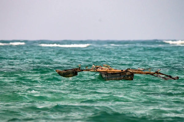 Африканская лодка — стоковое фото