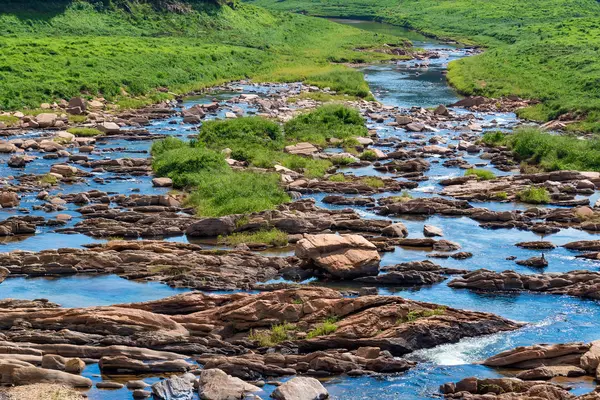 Paisaje del río en la selva de Sri Lanka — Foto de Stock