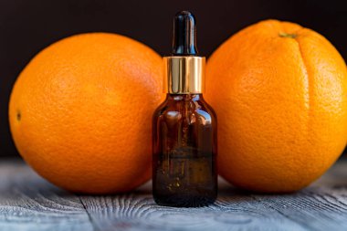Damlalık şişe portakal uçucu yağ