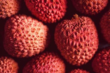 Taze lychee arka plan