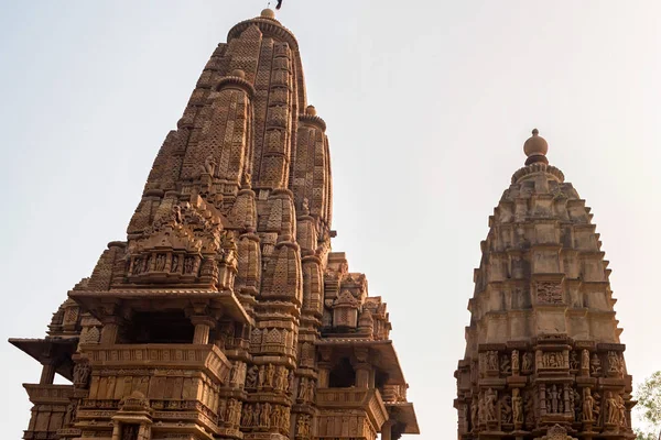 Vista do Templo Lakshmana em Khajuraho, Índia — Fotografia de Stock