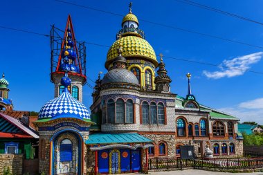 Bütün dinlerin tapınakta Kazan, Tataristan, Rusya Federasyonu