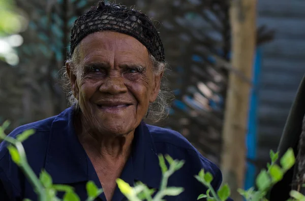 Портрет Хігуей, Домініканська Республіка - 29 жовтня 2015: старий Домініканський жінка — стокове фото