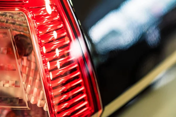 Detalle de la luz trasera del coche — Foto de Stock