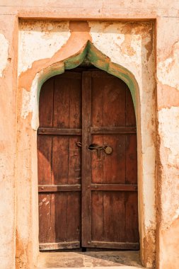 Ahşap kapı Orchha Fort, Hindistan