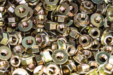 Yakın çekim bronz fındık arka plan