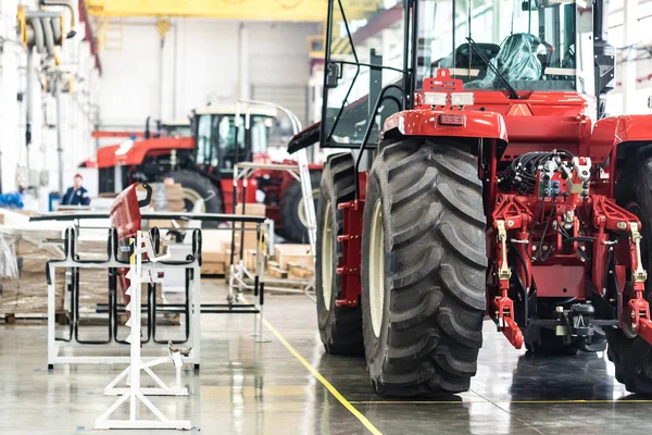 Assembly workshop at big industrial plant — Stock Photo, Image